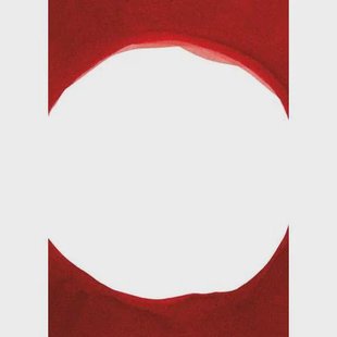 Paper Collective Poster Norm Architects Enso Red III 30x40cm