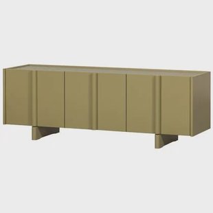 WOOOD Basu Tv-meubel Grenenhout B 152 cm - Moss