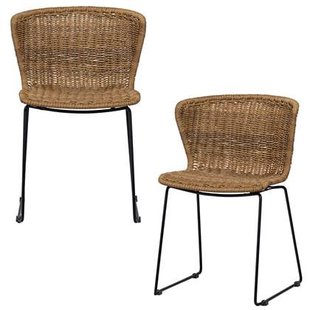 WOOOD Wings Tuinstoelen - Touw|Metaal - Naturel - Set van 2