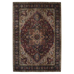 Heritaged Vintage buitenkleed - Valenca Brio rood - 80x150 cm