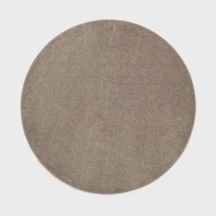 Tapeso Rond vloerkleed Fine - beige - 100 cm