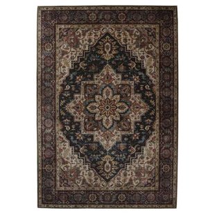 Heritaged Vintage buitenkleed - Valenca Brio rood|donkerblauw - 80x150