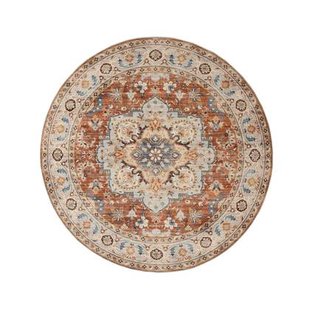 Heritaged Rond Vintage buitenkleed - Valenca Fino terracotta - 200 cm