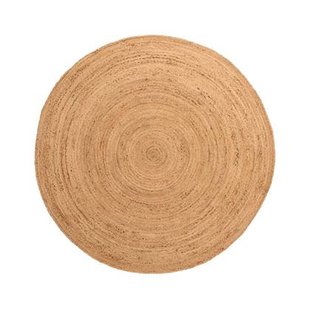 Boho&me Jute vloerkleed rond - Boho & me - naturel - 280 cm