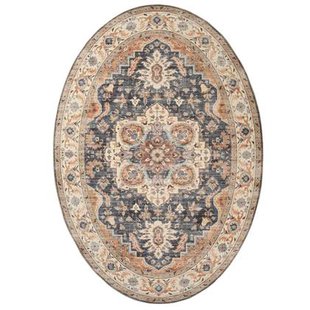 Heritaged Buitenkleed ovaal Vintage - Valenca Fino goud|blauw -