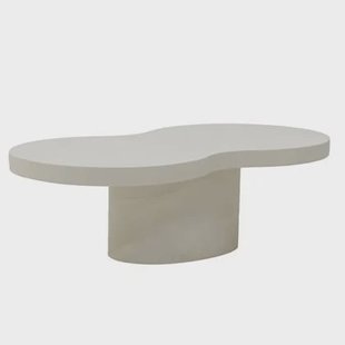 DÉJA Living - Salontafel Composiet Beige - 120x65x39cm - Olive