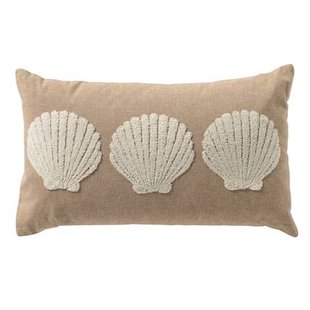 Dutch Decor sierkussen MERLIJN - 30x50 cm Irish Cream