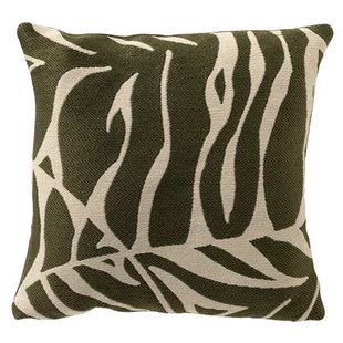 Dutch Decor kussenhoes EDEN - 45x45 cm groen - waterafstotend en uv-be