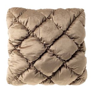 Dutch Decor sierkussen SOOF - 45x45 cm Irish Cream