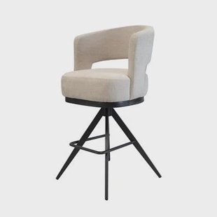 DÉJA Living - Barstoel Taupe - Louis - Set van 2