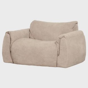 WOOOD Baggy Loveseat - Geweven Chenille - Zand - 81x138x101 WOOOD Baggy Loveseat - Geweven Chenille - Zand - 81x138x101
