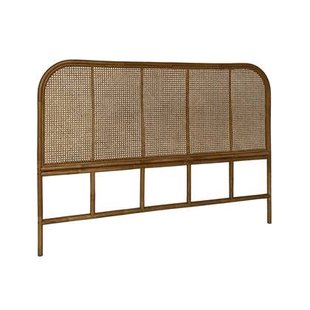 sweeek - Donker rotan en rieten hoofdeinde