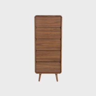 Zuiver Rise Kast| Ladekast Hout Walnoot - Bruin