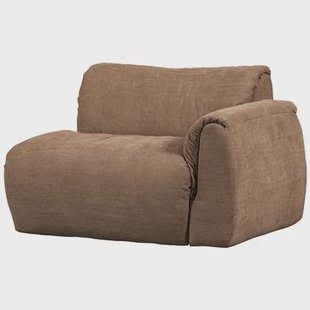 WOOOD Baggy 1-Zits Met Arm Rechts - Geweven Chenille - Bruin -