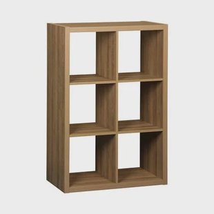 sweeek - Open vakkenkast, 2 niveaus, 6 vakken