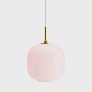 Louis Poulsen VL 45 Radiohus hanglamp Ø175 Brass|Glossy Pale Rose