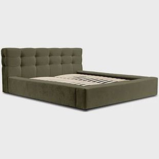 Trae Mobler Grace 180 x 200 cm Gestoffeerd Bed Bosgroen Trae Mobler Grace 180 x 200 cm Gestoffeerd Bed Bosgroen