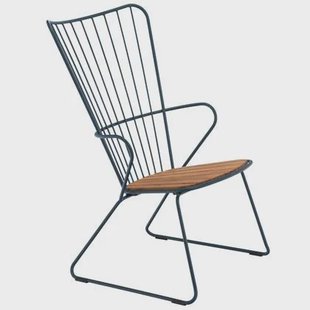 Paon fauteuil midnight blue