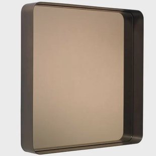 Cypris spiegel 70x70 Burnished Brass