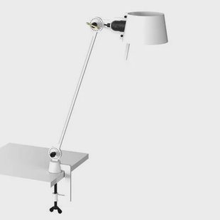 Bolt 1 Arm klemlamp Pure White