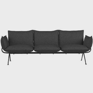 Magis Officina bank 3-zits torri donkergrijs 070 Magis Officina bank 3-zits torri donkergrijs 070