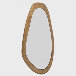 Vtw Living - Spiegel Hout Organisch - Asymmetrisch - 40 x 2 x 62 cm