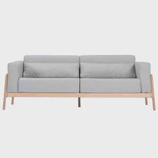 Gazzda Fawn sofa 3-zits whitewash Main Line Flax Newbury Gazzda Fawn sofa 3-zits whitewash Main Line Flax Newbury