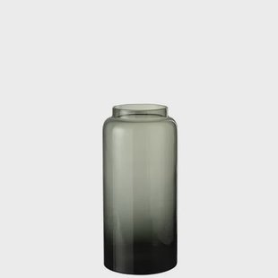 J-Line Vaas Lang Glas Grijs