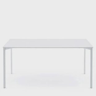 Striped Tavolo tuintafel rechthoek 159x79 wit