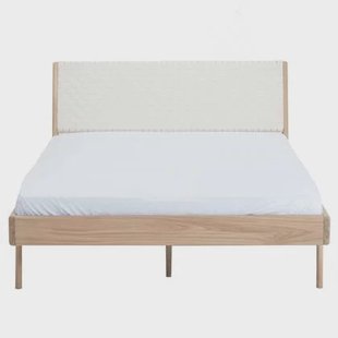 Fawn bed 140x200 whitewash deep frame, cotton webbing white