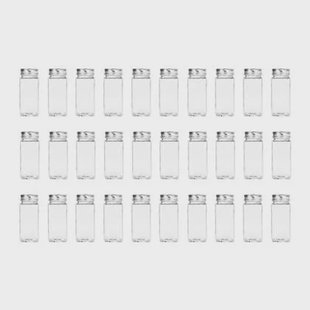 Krumble Kruidenpotje - 120 ml - Glas - Set van 30