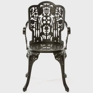 Industry Garden tuinstoel met armleuning zwart