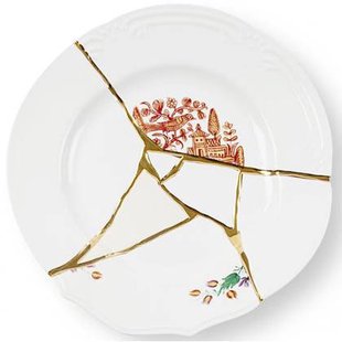 Kintsugi dinerbord Ø27.5 1