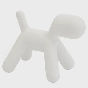 Magis Puppy kinderstoel extra large wit Magis Puppy kinderstoel extra large wit