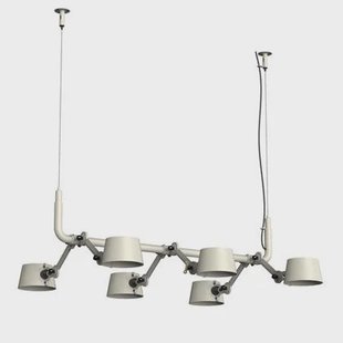 Bolt 6 hanglamp Ash Grey