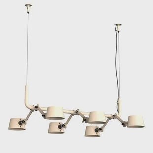 Bolt 6 hanglamp Lightning White