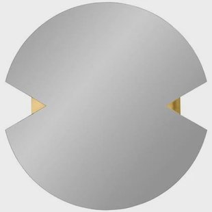 Verto spiegel Ø70 black