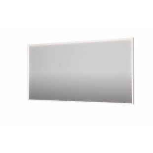 Spiegel INK SP19 160x4x80 cm incl. direct LED-Verlichting Rondom en Spiegelverwarming Mat Wit