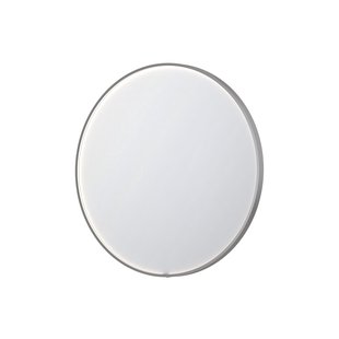 Spiegel INK SP24 100x4x100 cm incl. direct LED-Verlichting Rondom en Spiegelverwarming Geborsteld RVS