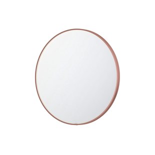 Spiegel INK SP24 100x4x100 cm incl. direct LED-Verlichting Rondom en Spiegelverwarming Geborsteld Koper