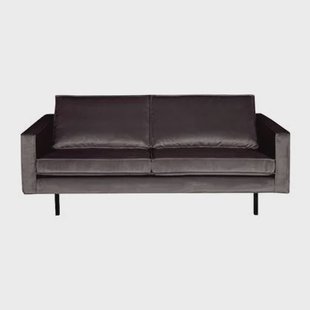 WOOOD Rodeo 2,5-zitsbank - Velvet - Antraciet