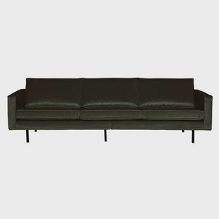 WOOOD Rodeo 3-zitsbank - Velvet - Green Hunter