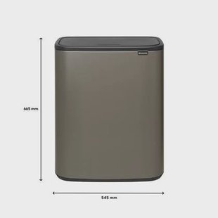Brabantia Bo Touch Bin 60 Liter Brabantia Bo Touch Bin 60 Liter
