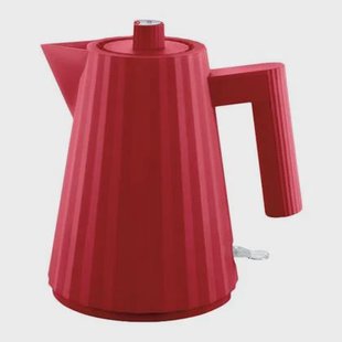 Alessi Plissé Waterkoker 1 L - Rood Alessi Plissé Waterkoker 1 L - Rood