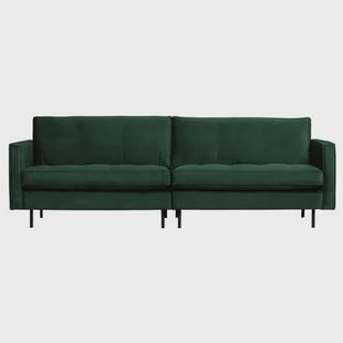BePureHome Rodeo Classic 3-zitsbank - Velvet - Green forest BePureHome Rodeo Classic 3-zitsbank - Velvet - Green forest
