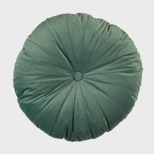 KAAT Amsterdam Mandarin Sierkussen Ø 40 cm - Grijs/Groen