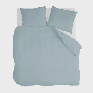 Walra Vintage Cotton Dekbedovertrek 240 x 220/240 cm - Jeans Blauw