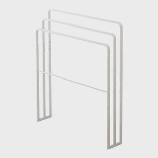 Yamazaki Tower Handdoekhouder - Wit