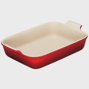 Le Creuset Heritage Ovenschaal B 26 x D 19 cm - Kersenrood