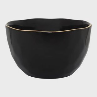 Urban Nature Culture Good Morning Kom Ø 14 cm - Zwart